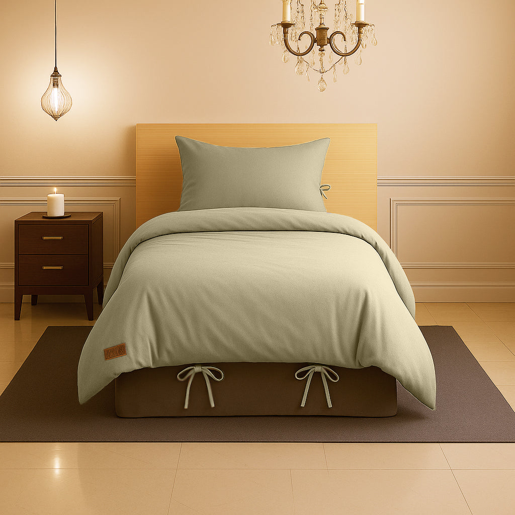 Sabia Living 100% Cotton Duvet Cover – Twin/Twin XL, 68" x 90"