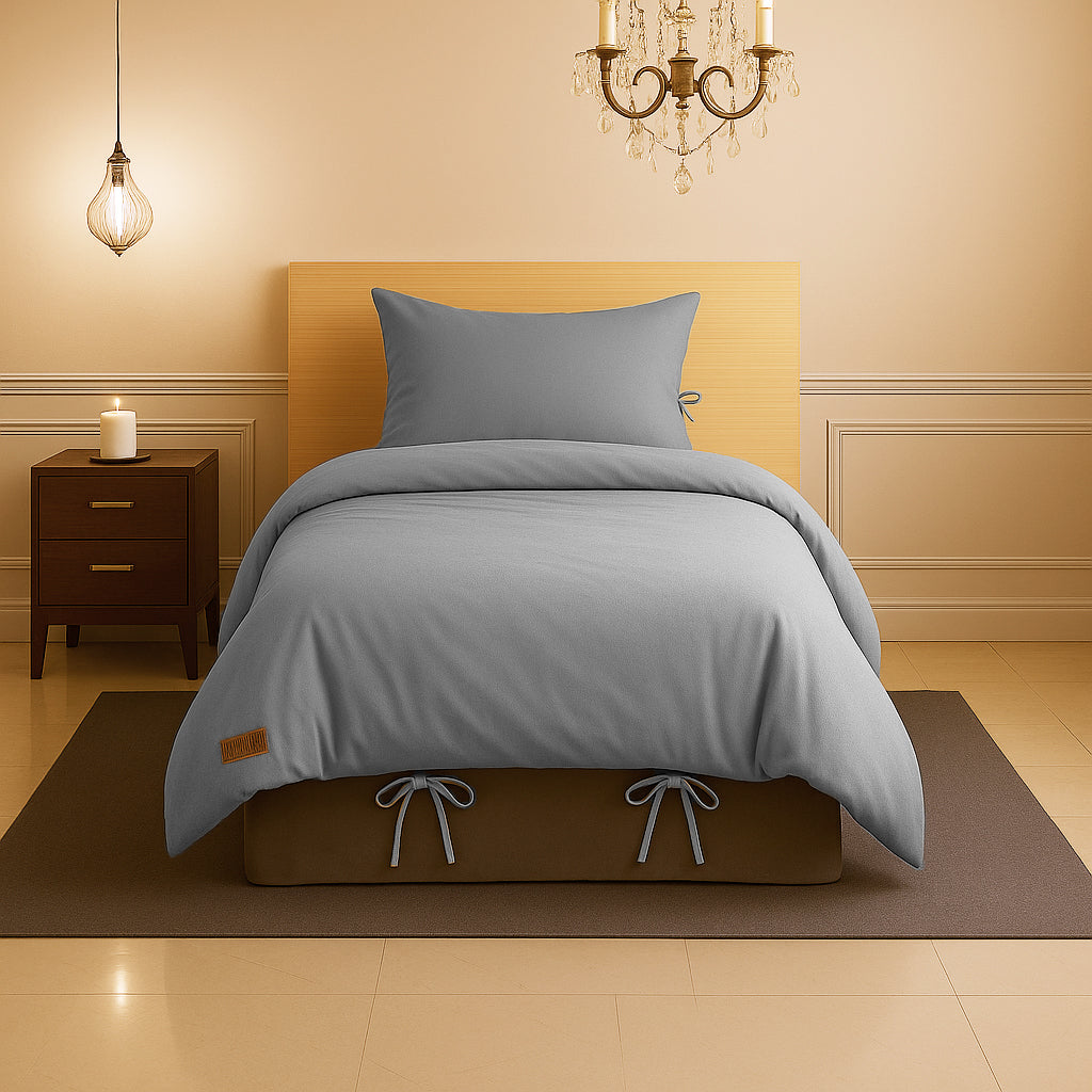 Sabia Living 100% Cotton Duvet Cover – Twin/Twin XL, 68" x 90"